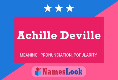 Poster del nome Achille Deville