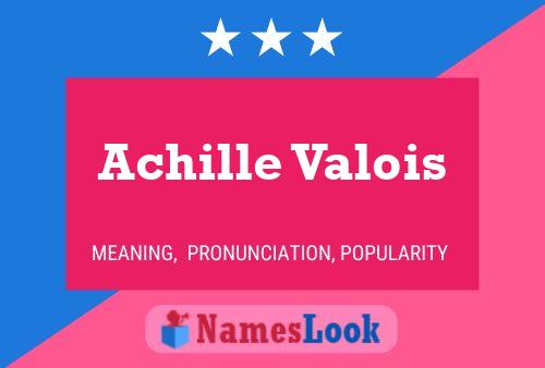 Poster del nome Achille Valois