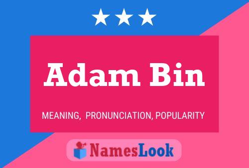 Poster del nome Adam Bin