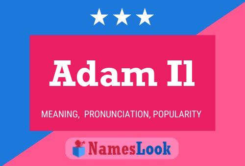 Poster del nome Adam Il