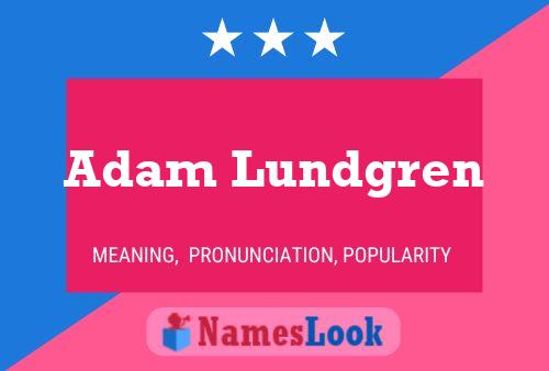 Poster del nome Adam Lundgren