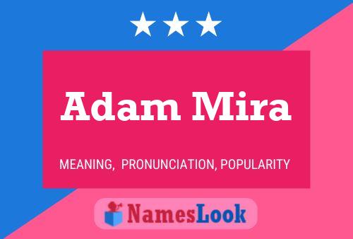 Poster del nome Adam Mira