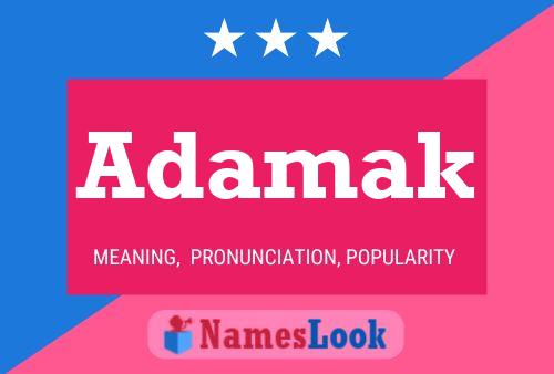 Poster del nome Adamak