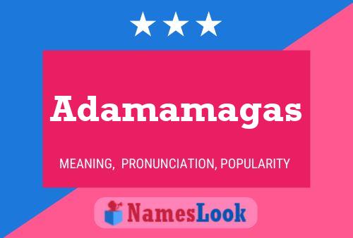 Poster del nome Adamamagas