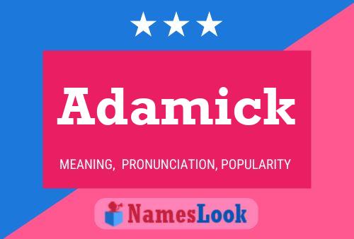 Poster del nome Adamick