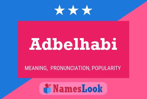 Poster del nome Adbelhabi