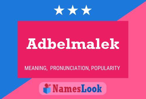 Poster del nome Adbelmalek