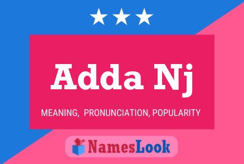 Poster del nome Adda Nj