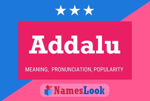 Poster del nome Addalu