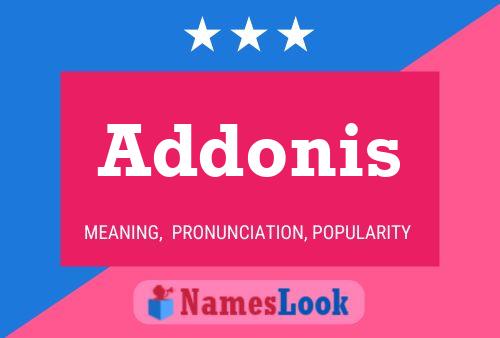 Poster del nome Addonis