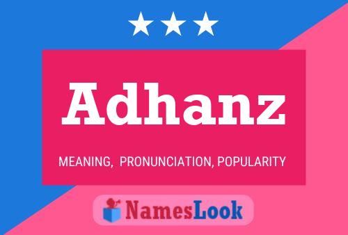 Poster del nome Adhanz