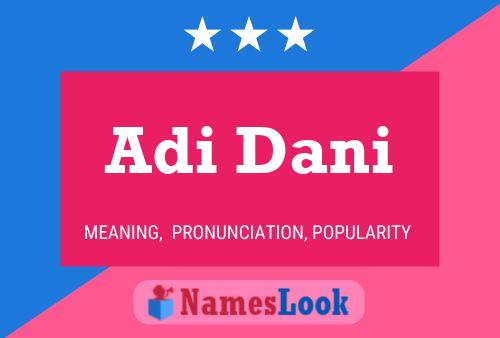 Poster del nome Adi Dani