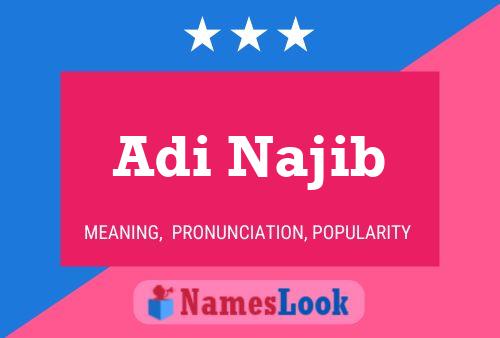 Poster del nome Adi Najib