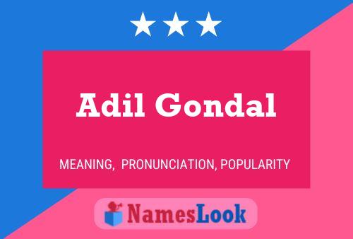 Poster del nome Adil Gondal