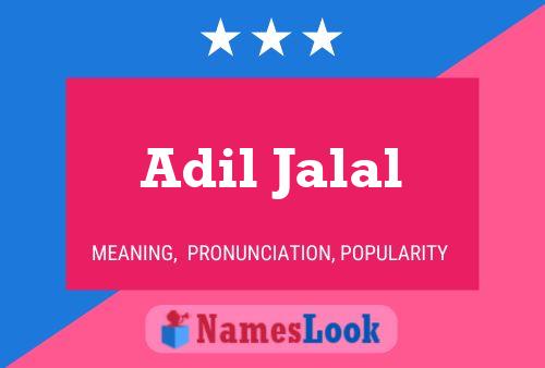 Poster del nome Adil Jalal