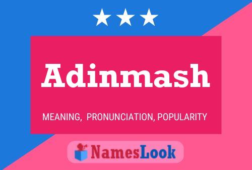 Poster del nome Adinmash