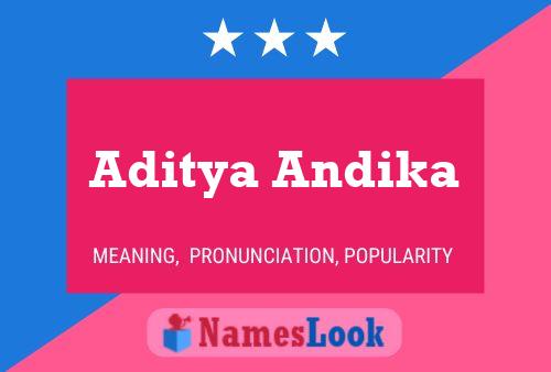 Poster del nome Aditya Andika