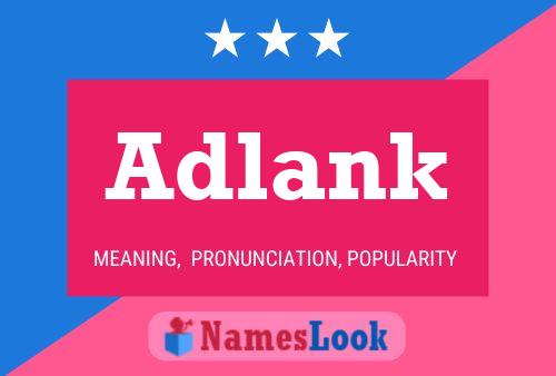 Poster del nome Adlank