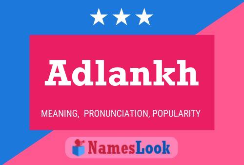 Poster del nome Adlankh