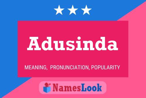 Poster del nome Adusinda