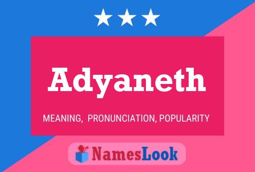 Poster del nome Adyaneth