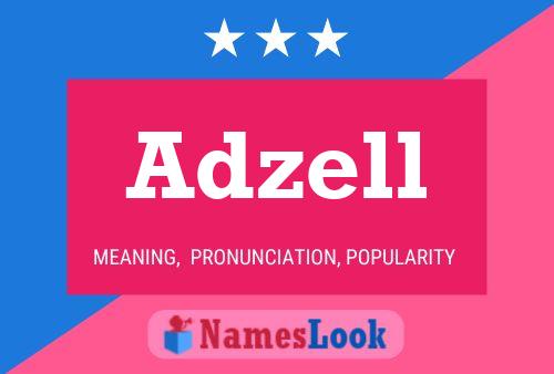 Poster del nome Adzell