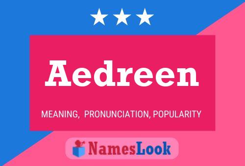 Poster del nome Aedreen