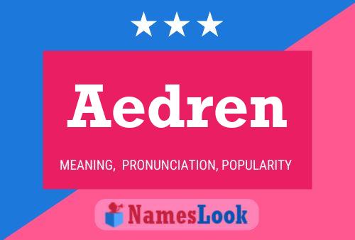 Poster del nome Aedren