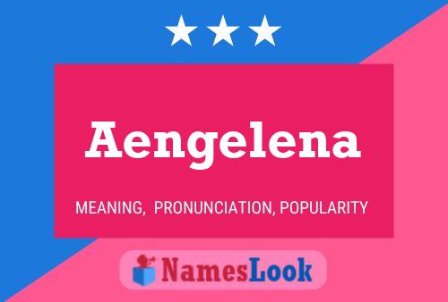 Poster del nome Aengelena