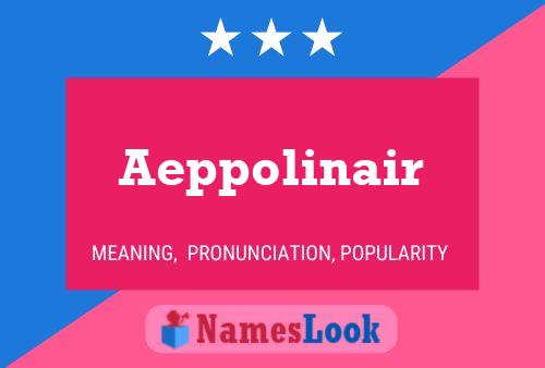 Poster del nome Aeppolinair