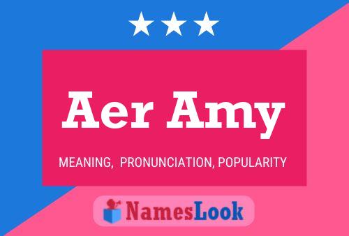 Poster del nome Aer Amy