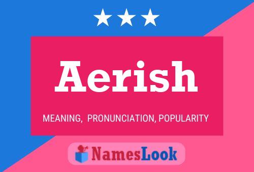 Poster del nome Aerish