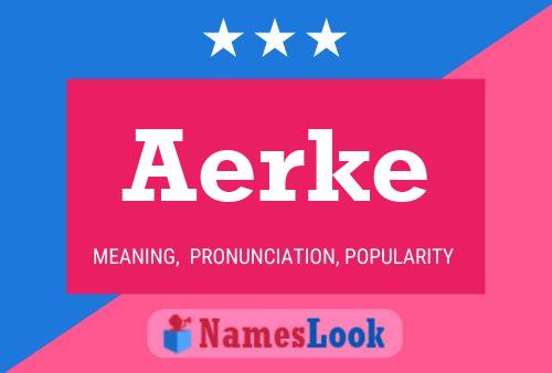 Poster del nome Aerke