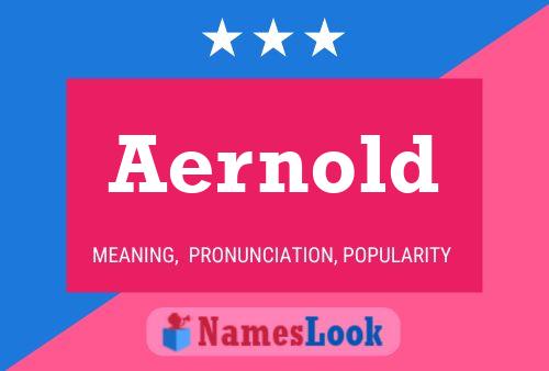 Poster del nome Aernold