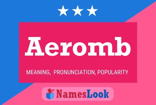 Poster del nome Aeromb