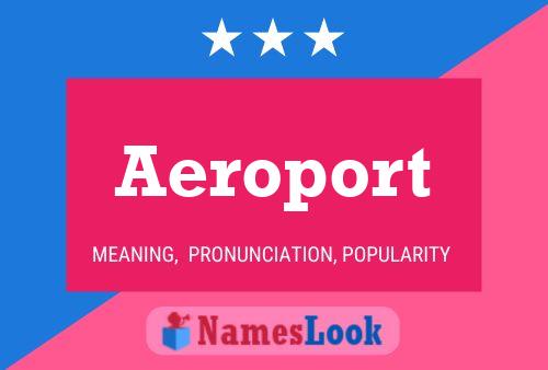 Poster del nome Aeroport