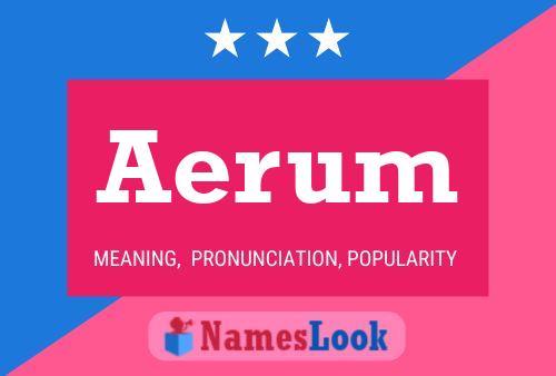 Poster del nome Aerum