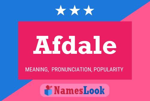 Poster del nome Afdale