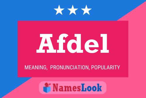 Poster del nome Afdel