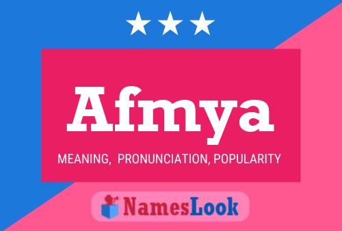 Poster del nome Afmya