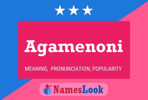 Poster del nome Agamenoni