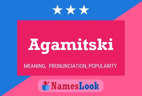 Poster del nome Agamitski