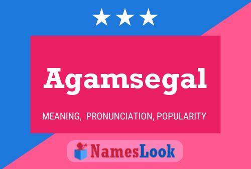 Poster del nome Agamsegal