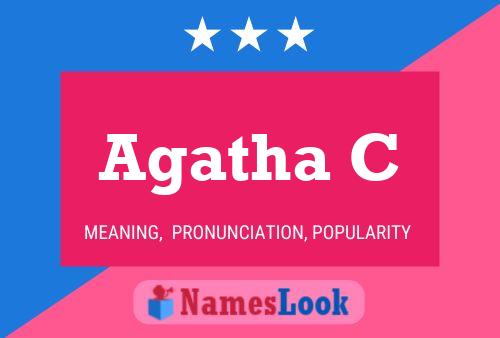 Poster del nome Agatha C