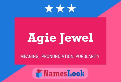 Poster del nome Agie Jewel