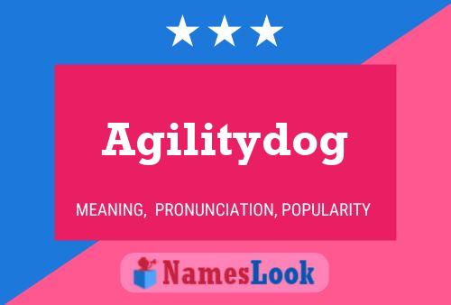 Poster del nome Agilitydog