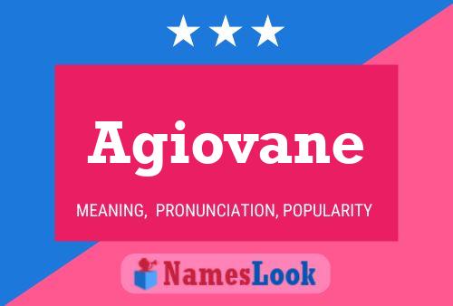 Poster del nome Agiovane