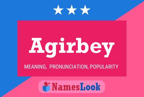 Poster del nome Agirbey