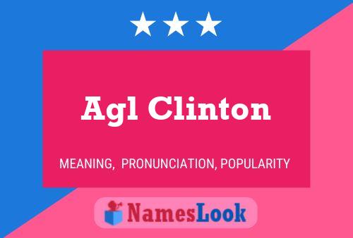 Poster del nome Agl Clinton