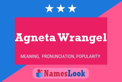 Poster del nome Agneta Wrangel